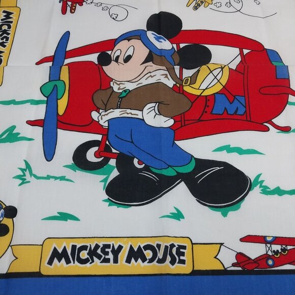 Aviator Mickey Mouse Walt Disney Bandana Scarf USA Pilot - Picture 5 of 8